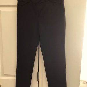 Dark Brown Charter Club Petite slim leg pants